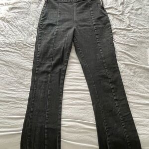 High-Waisted Black Pants